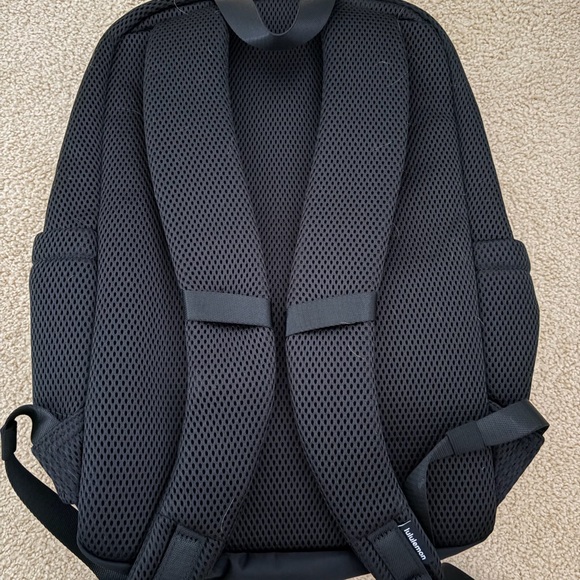 lululemon athletica Black Textured Mini Backpack - Picture 2 of 5